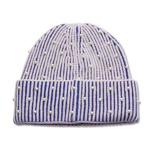 Lele Sadoughi hat Sunday stripe beenie $175 nwt